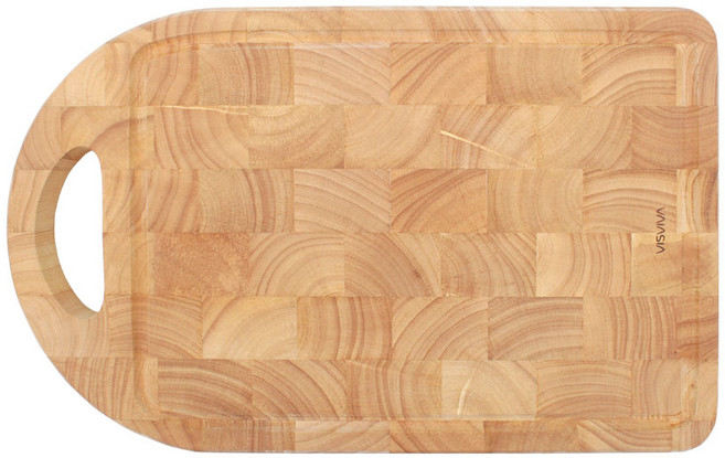 비스비바 카빙 핸들 커팅 도마, 혼합 색상