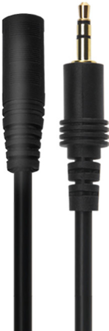 칼론 고급형 스테레오 연장케이블 AUX선 10m, Stereo Extension Cable, 블랙