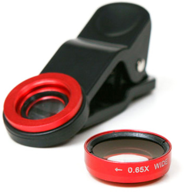 코시 와이드 매크로 셀카렌즈 ML1341, 레드, 1개