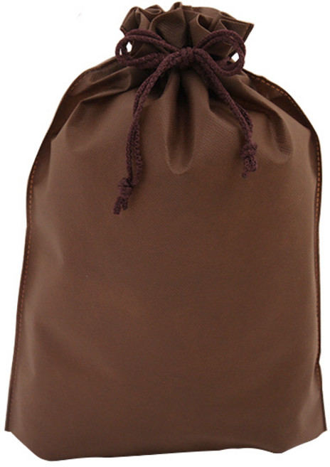 SYP 부직포 스탠드 복주머니 30 x 40cm, 초코, 5개