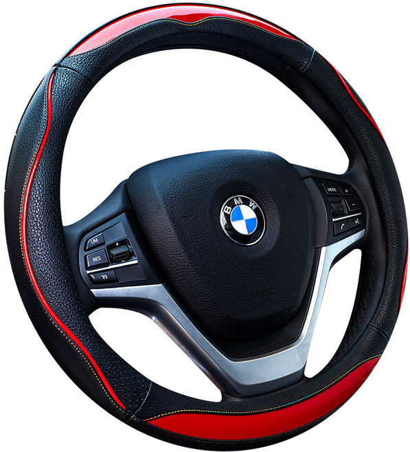 퀸라이프 가죽핸들커버 QL707, 에나멜레드