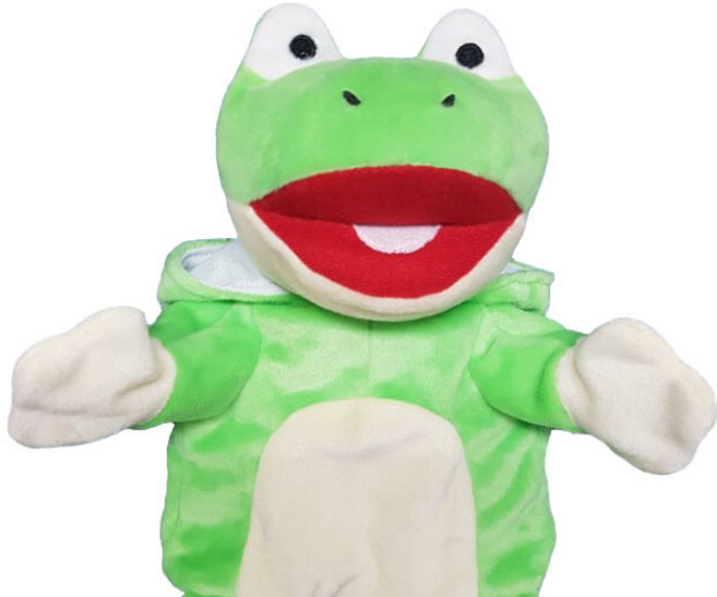 리틀캐빈 개구리 손인형, 1개, 1개