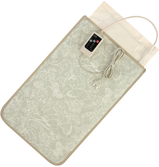 스템코리아 황토 옥 디지털 전기찜질기, VHP-S621(민트 플라워)