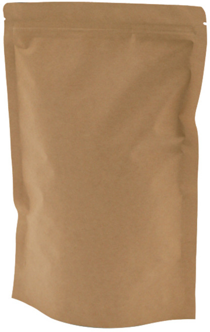 지퍼스탠드 양면 크라프트 지퍼백, 대(L), 20개입, 1개