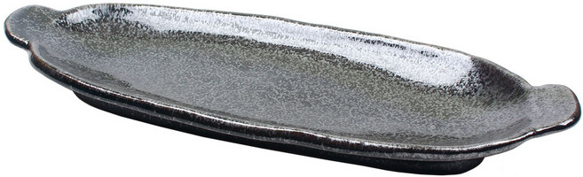 예인도예 흑 생선 귀접시, 혼합 색상, 1개