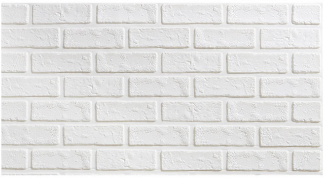 엘트리 더 리얼한 브릭 폼블럭, 화이트, 1개