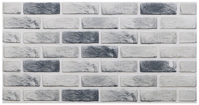 엘트리 더 리얼한 브릭 폼블럭, 라이트그레이, 1개