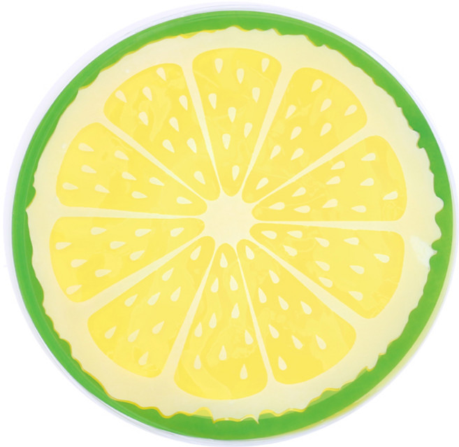 노브랜드 원형 쿨매트, 레몬, 1개