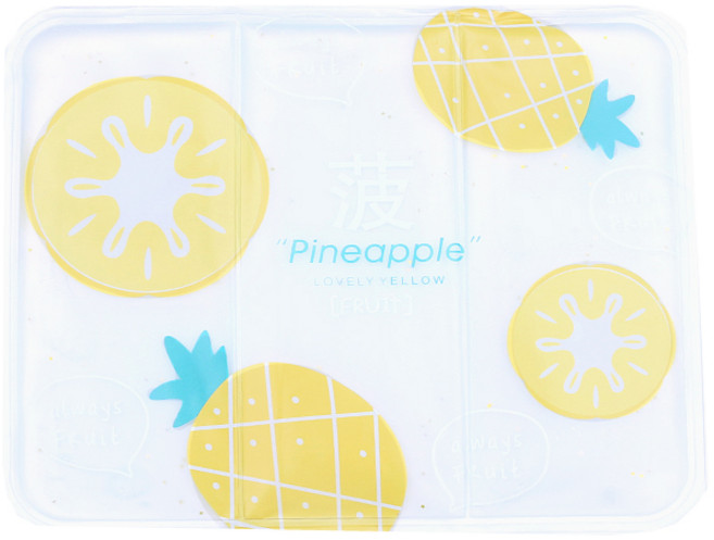 노브랜드 사각 쿨매트, 파인애플, 1개