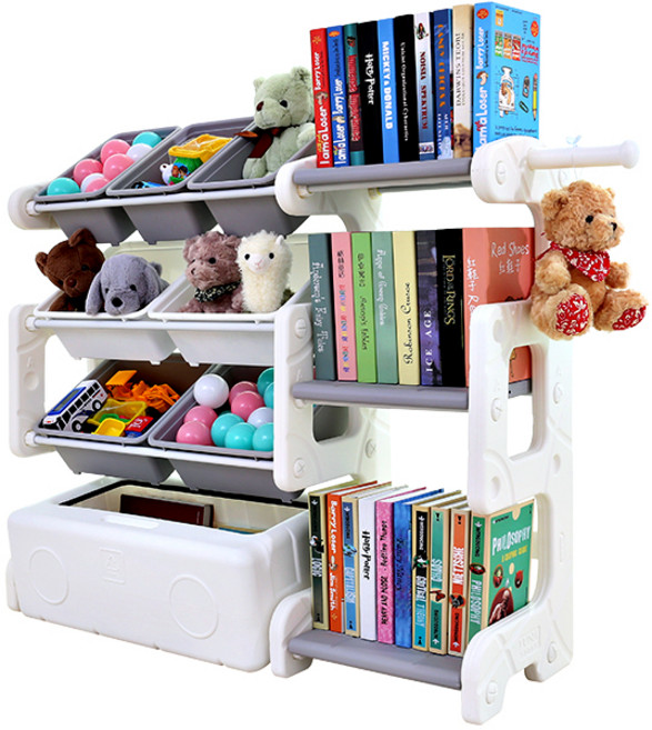 루나스토리 에코 장난감정리함 G, 그레이, 1개