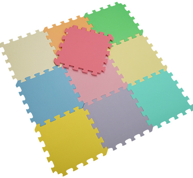 비앤씨 EVA 유아 퍼즐매트 1세트, 무지, 10개