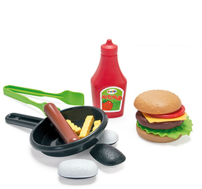 댄토이 마이리틀바베큐 그릴 세트, 혼합 색상, 1개