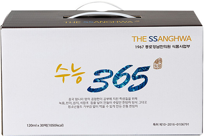 더쌍화 수능365 액상차, 3.6L, 1박스