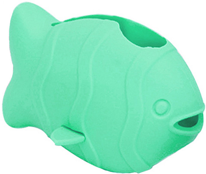 버드시아 실리콘 수도꼭지 안전 커버, 민트, 1개