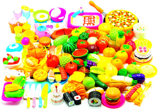 토이아토 엄마와 나들이 소꿉놀이 115종 세트, 혼합 색상, 1개