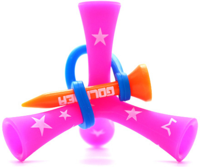 골프디아 골프티 티더라, 핑크, 1개