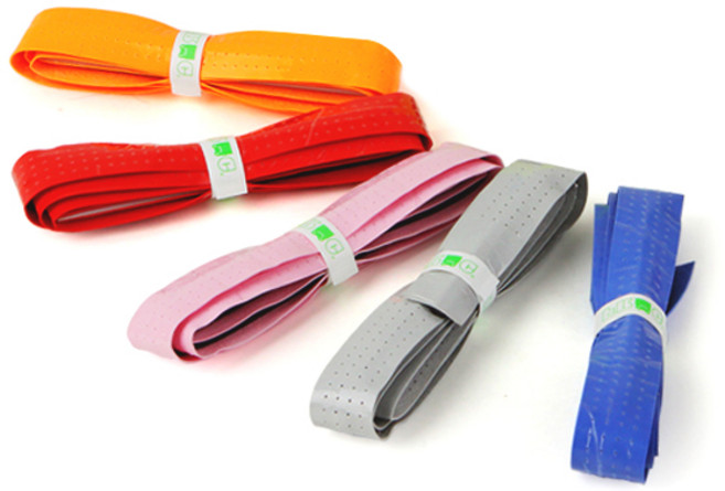 프로그 홀 스파이럴 테니스 스쿼시 심그립 5p, 랜덤 발송