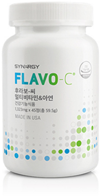 시너지 후라보씨 멀티비타민 & 아연, 45정, 1개