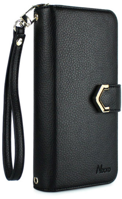 더채움 NIXXO 페블 지퍼수납 지갑형 다이어리 휴대폰 케이스