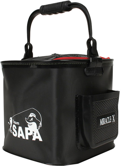 싸파 사각 두레박 주머니형 SD08, 블랙