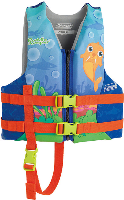 콜맨 어린이 퍼들점퍼 차일드 베스트 바다코끼리, 혼합 색상, 1개