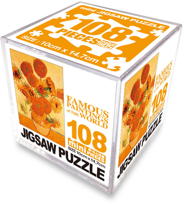 명화 직소퍼즐 해바라기 108PIECES, 학산문화사