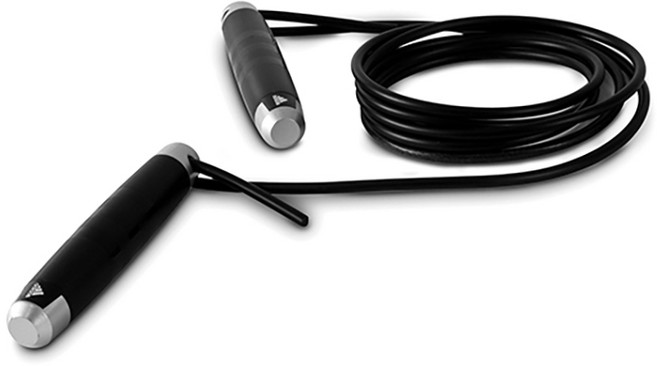 아디다스 고급 줄넘기, BLACK + SILVER