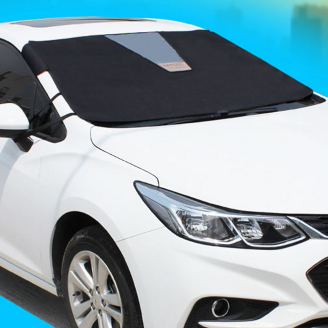 지티글로벌 다이아코트 샤이닝 햇빛가리개 경차/승용차 공용, 블랙, 1개