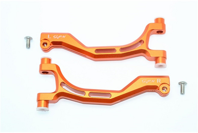 GPM ALUMINUM FRONT UPPER ARMS 4p, OR, 1세트