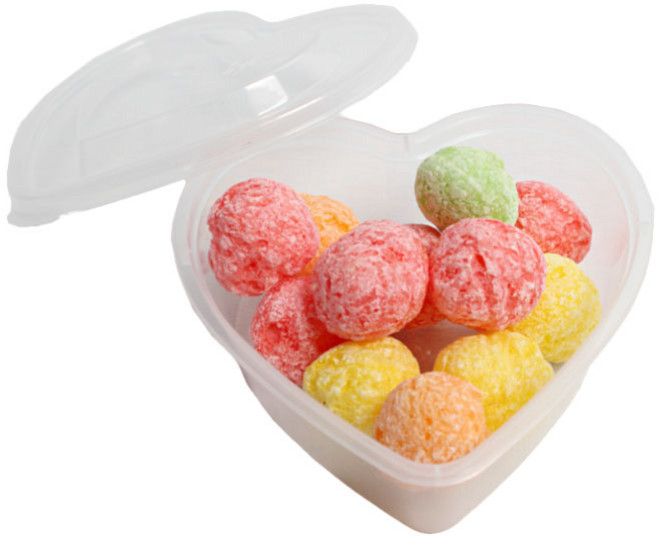 피크닉하우스 뚜껑분리형 하트소스통 150 대 10 x 9.5 x 3.6 cm, 1개입, 50개