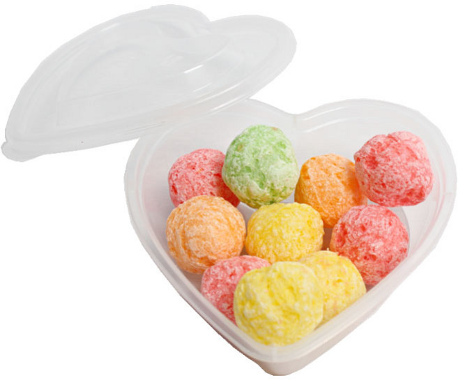 피크닉하우스 뚜껑분리형 하트소스통 120 소 10 x 9.5 x 3.1 cm, 1개, 50개