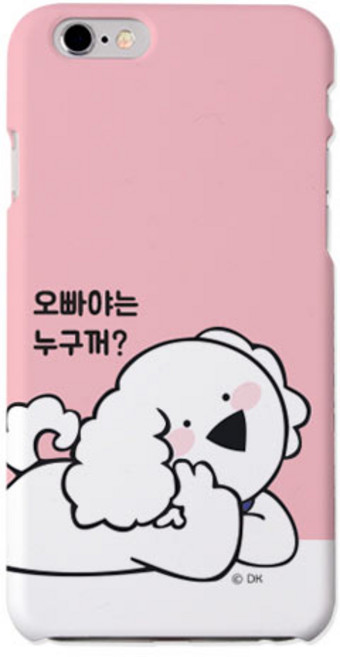 바니몽 오버액션 강아지 고양이 챠밍슬림하드 휴대폰케이스
