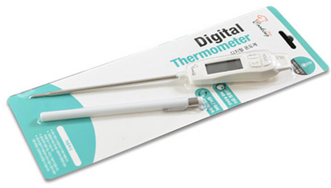 쿠킹 디지털 온도계, 1개