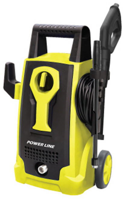 파워라인 고압세척기 110BAR, 블랙 + 옐로우, PL-1199L