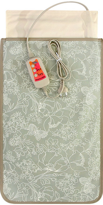 스템코리아 황앤제 황토 + 맥반석 + 옥 어깨 허리 찜질기 MTB-3560, MTB-3560(민트 플라워)