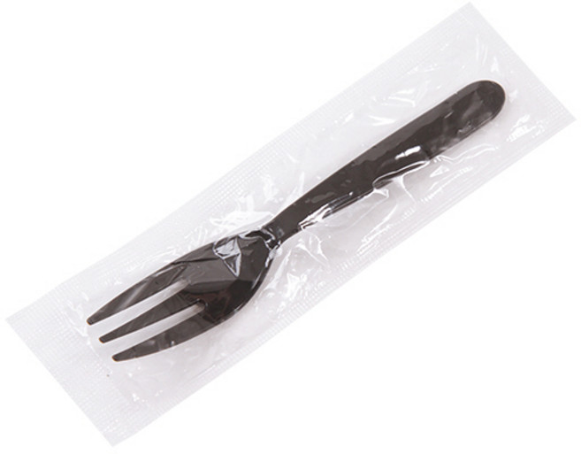 봄91 샐러드포크 블랙, 100개입, 1개
