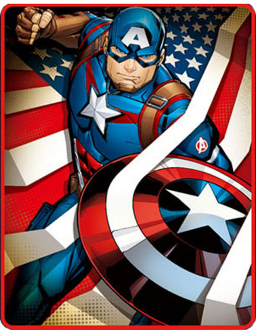 마블 드라잉 타월 캡틴아메리카, 1개
