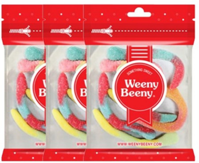 위니비니 와우웜즈 구미, 50g, 3개