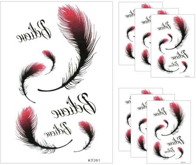 파티복닷컴 타투스티커, KT201, 7개