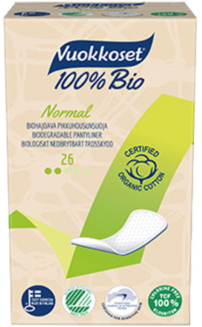 뷰코셋 바이오 팬티라이너, 일반, 26개입, 1개