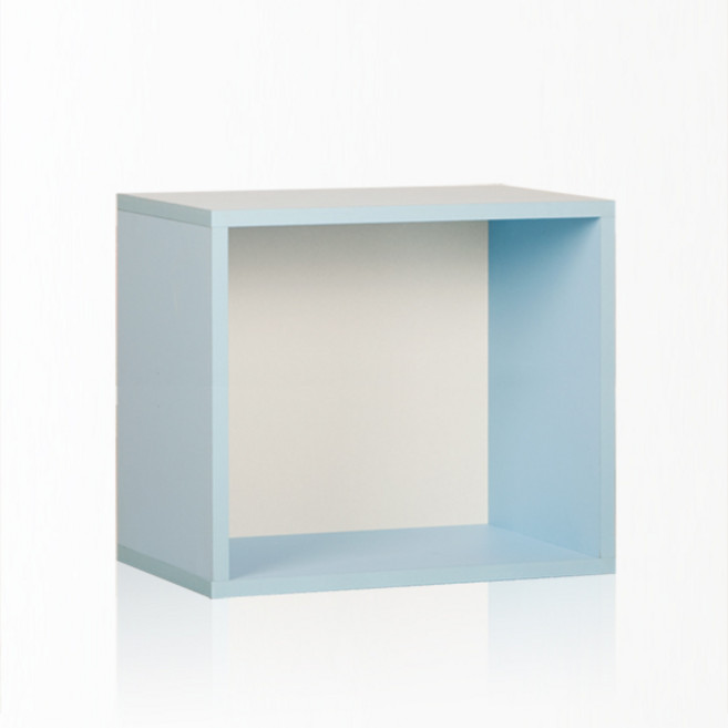 하우디가구 칸높은 칼라공간박스 DIY, 하늘, 1단