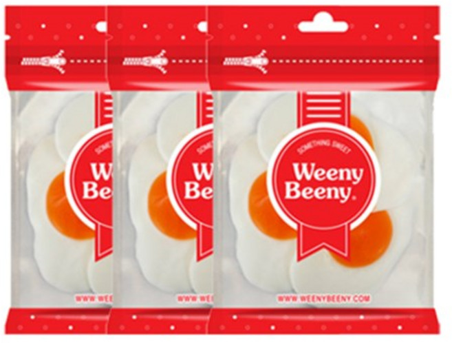 위니비니 프라이드에그 젤리, 60g, 3개