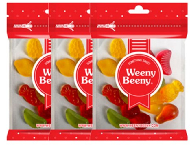 위니비니 후르츠믹스구미, 50g, 3개