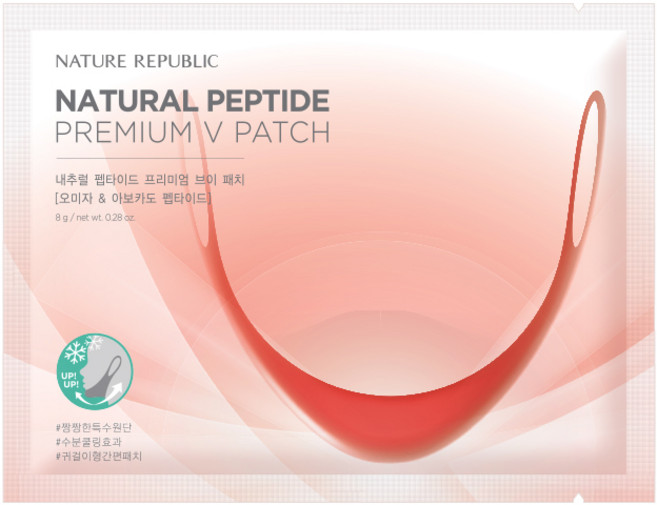 네이처리퍼블릭 내추럴 펩타이드 프리미엄 브이 패치, 1개입, 1개