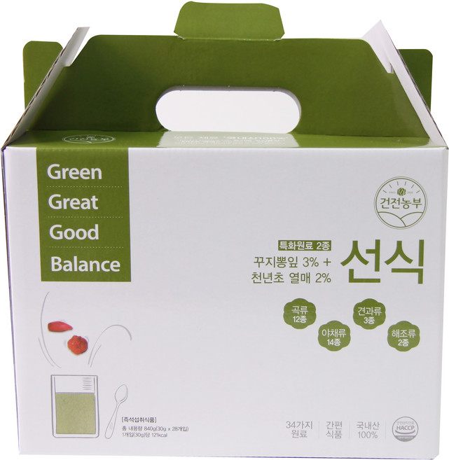 건전농부 꾸지뽕쳔년초 선식, 840g, 1개