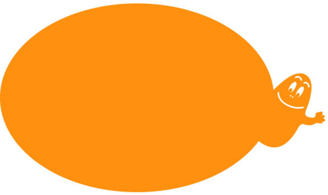 e작은상자이야기 홈 인테리어 아크릴 메모 보드 MO 63 부착형, 오렌지, 1개