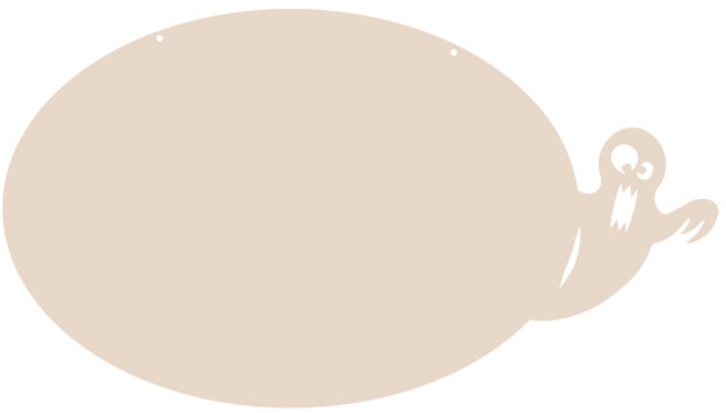 쿠 홈 인테리어 아크릴 메모 보드 MO 62 걸이형 중, 1개, 베이지