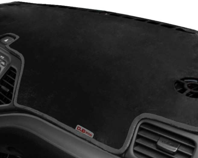 DUB 골드 에디션 벨벳 대쉬보드커버 블랙 원단 + 그레이 라인, 쏘렌토 더 마스터 2018년~ (센터유/HUD무)