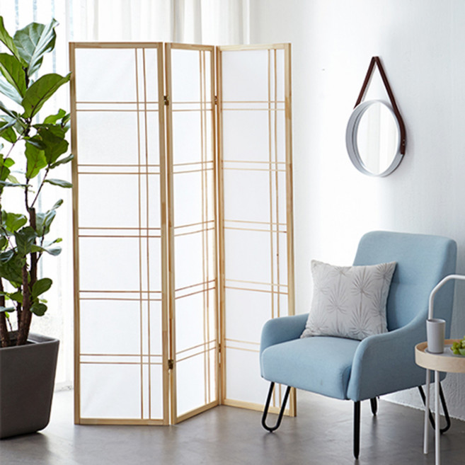 베스트리빙 마드라스 3단파티션, 내츄럴