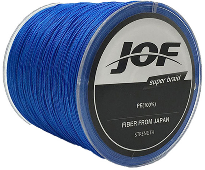 비케이 4합사 PE JOF 낚싯줄 500m, 블루